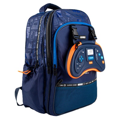 Рюкзак школьный для мальчика Kapika BG09-Z4 синий 1